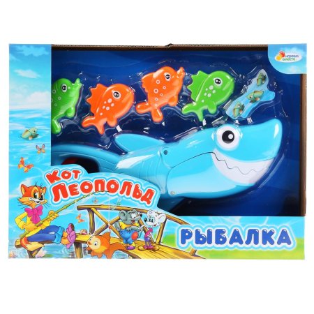 Играем вместе Игровой набор Кот Леопольд. Рыбалка 297875 / разноцветный