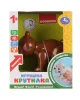 Развивающая крутилка медведь, коричневый цвет Умка 