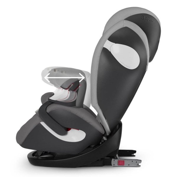 Cybex Автокресло детское Pallas M-Fix Cobblestone / черный + серый