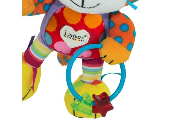 Lamaze(Ламаз) Игрушка с подвесом развивающая для малышей Леопард