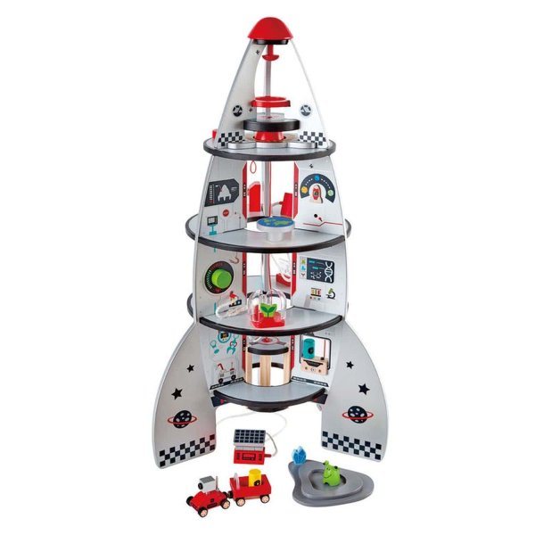 Hape Игровой набор Четырехступенчатый космический корабль