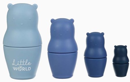 Mum&Baby Развивающая игрушка «Мишка-матрешка»