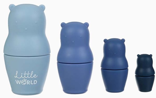 Mum&Baby Развивающая игрушка «Мишка-матрешка»