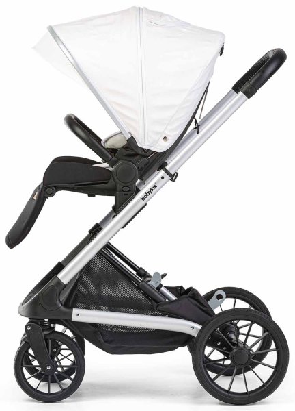 Babylux Коляска 2 в 1 XR / цвет белый, рама серебро