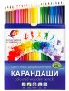 Луч Карандаши цветные шестигранные "Классика", 24 цвета – внешний вид и детали
