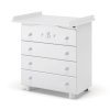 Nuovita Детский комод Lusso / цвет Bianco/Белый