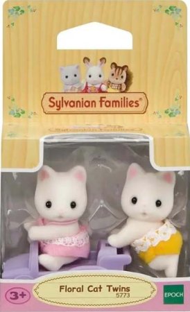 Sylvanian families Набор Цветочные котята-близнецы