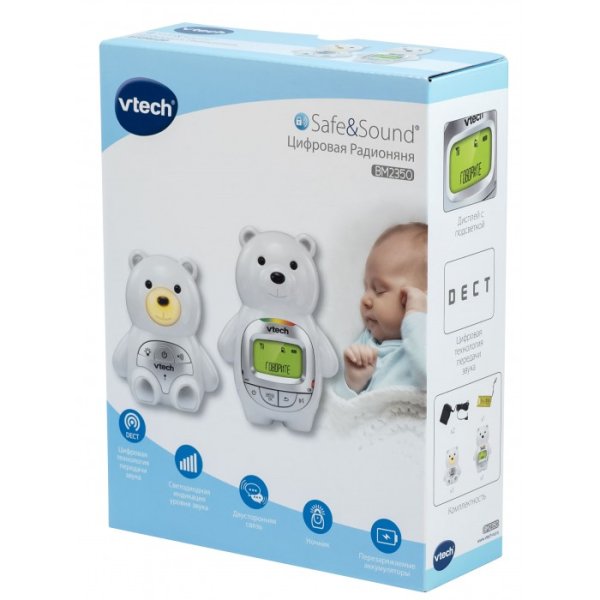 VTech Радионяня цифровая ВМ2350 с обратной связью 