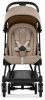 Cybex Прогулочная коляска Coya Matt Black / цвет Cozy Beige (бежевый)