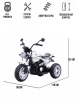 Трицикл BMW K75 YJS 7887 (Белый)