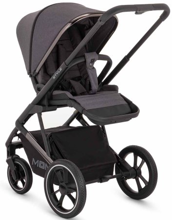 Moon Коляска 2 в 1 Style 2023 / цвет Black Chrome Anthrazit (серый)