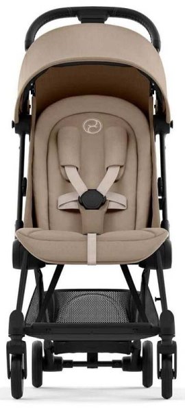 Cybex Прогулочная коляска Coya Matt Black / цвет Cozy Beige (бежевый)