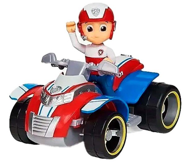 игрушка Paw Patrol Игровой набор Машинка с фигуркой Райдер, 15 см