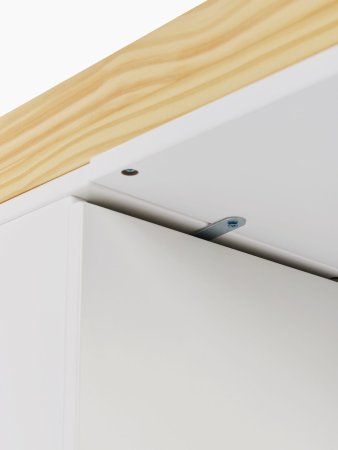 91037, Комод FIOKI V2 + пеленаль.стол (white)