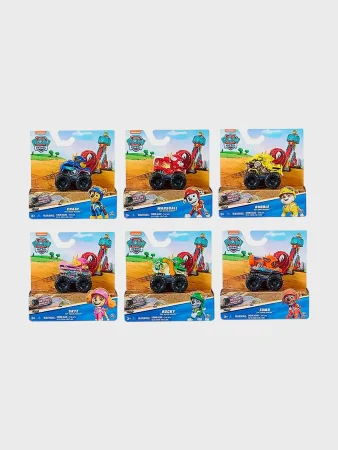 игрушка Щенячий патруль. Машинка с фигуркой героя, 6 см, в ассорт. Paw Patrol