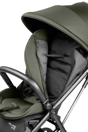Peg Perego Прогулочная коляска Selfie Plus / цвет Metal (зеленый)