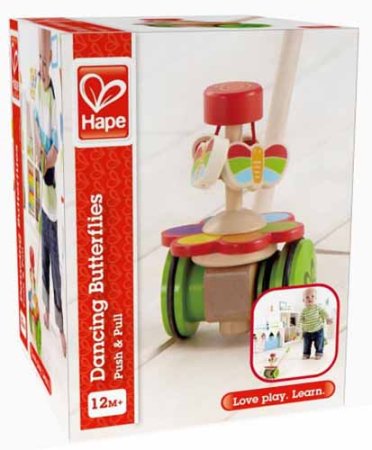 Hape Игрушка-каталка "Танцующие бабочки"
