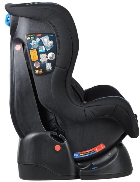 Farfello Автокресло GE-B / цвет black-blue/черно-синий