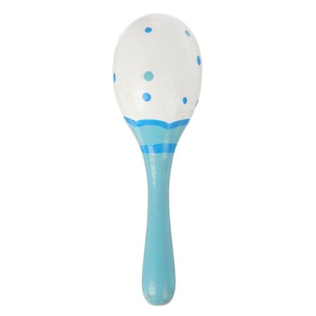 Игрушка музыкальная маракас "Горох и полоска" цвет в ассортименте