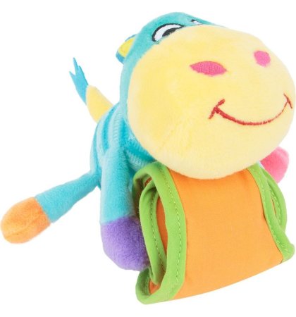 Happy Snail Мягкая игрушка-крепитель Бегемот Бубба