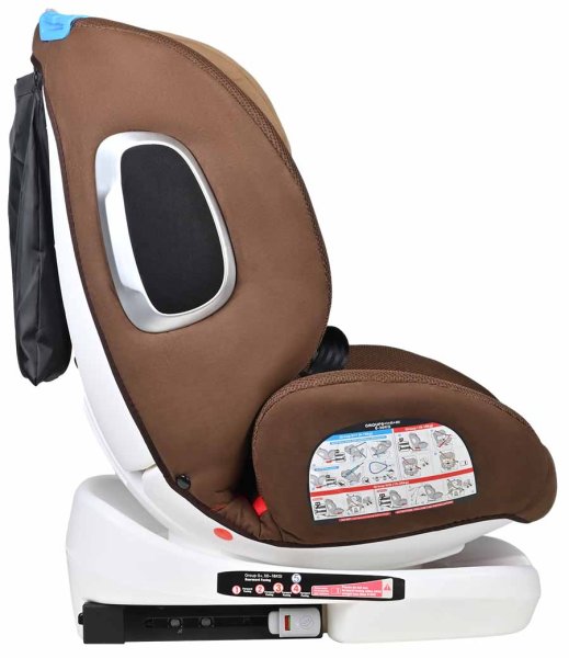 Farfello Автокресло Isofix YB102A / цвет coffee (кофейный)