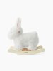 91034, Игрушка-качалка BUNNY (white)