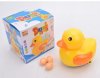 Игрушка на батарейках Утка с яицами Duck Lay Egg 307589 / цвет желтый