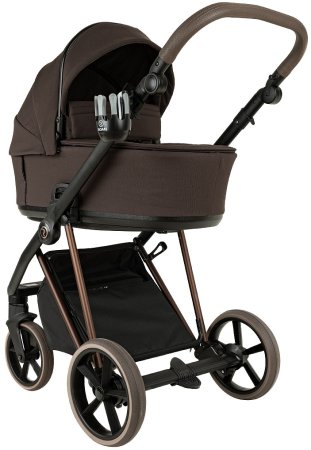ROAN Коляска 2 в1 Sol Luxury короб+прогул (Turkish Coffe/Bronze/руч.Capp/к.Capp)