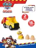 Paw Patrol (Щенячий патруль) Игровой набор Пожарные спасатели, машинка с фигуркой Крепыш 18 см