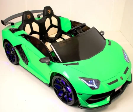 Электромобиль Lamborghini Aventador SVJ(A111MP)   (Зеленый)