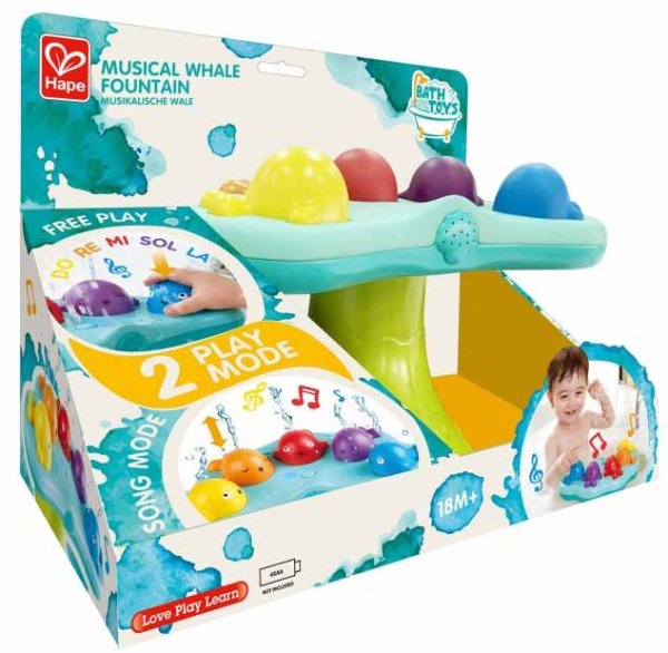 Hape Игрушка для купания "Музыкальный фонтан"