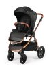 (Т)Коляска 3в1 Tomix Salker LUX  (BLACK+ROSE GOLD)