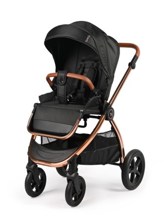 (Т)Коляска 3в1 Tomix Salker LUX  (BLACK+ROSE GOLD)