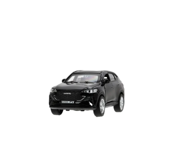 Машина металл HAVAL "haval f7", длина 12 см, дв, багаж, инер, черный, в кор. Технопарк