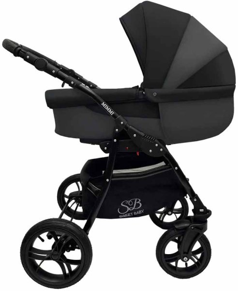 Sweet Baby Коляска 2 в 1 Mimmi / цвет Grey (темно-серый)