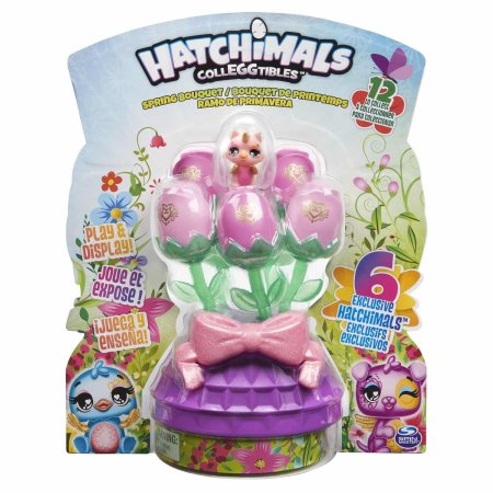 Hatchimals игровой набор весенний букет