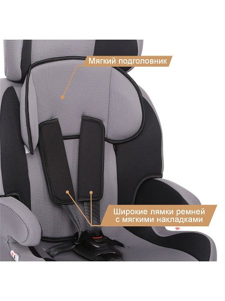 Zlatek Детское автокресло Fregat, 9-36 кг / цвет серый