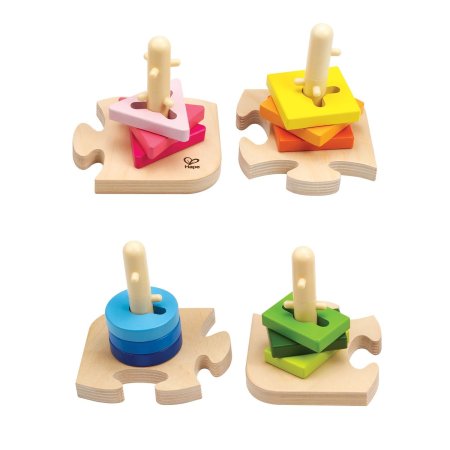 Hape Игрушка Творческая головоломка / цвет бежевый