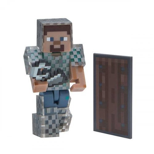 Игрушка Minecraft фигурка Steve in Chain Armor