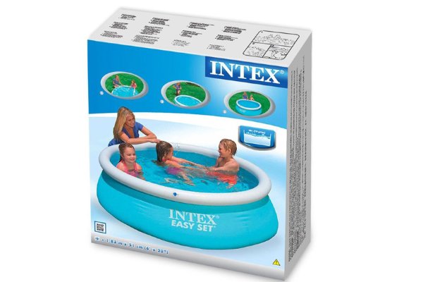 Intex Бассейн надувной Easy Set 179060 / цвет голубой