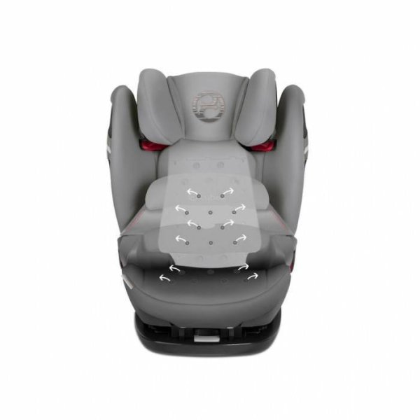 Cybex Детское автокресло Pallas S-Fix Manhattan Grey гр. 1/2/3 / цвет серый