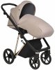 Roan Коляска 2 в 1 Sol Luxury / цвет Sesame (бежевый, рама золото, черная ручка)