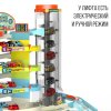 Парковка "Город", 6 машинок, лифт, свет и звук   