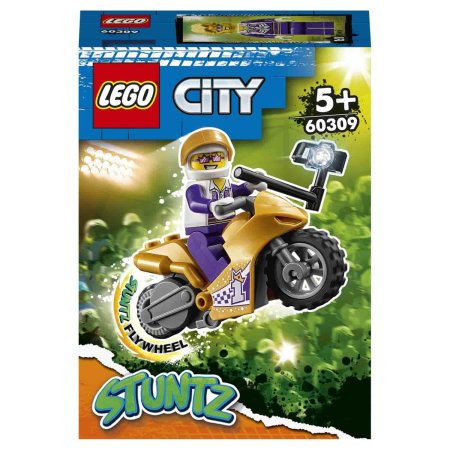 Lego City Конструктор "Трюковый мотоцикл с экшн-камерой"