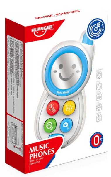 Huanger Игрушка Мобильный телефон / цвет голубой
