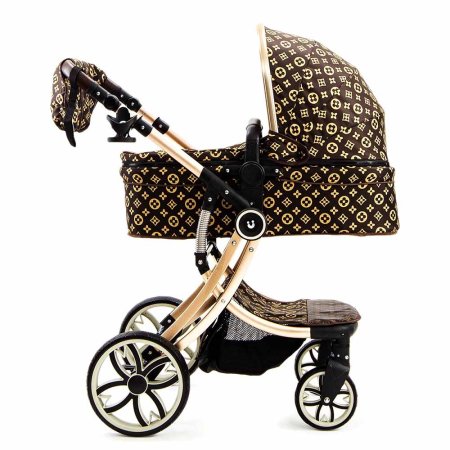 Bambini Moretti  Коляска 2 в 1 Vondoo, цвет / Луи Виттон (LV)