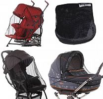 Baby care Москитная сетка Universal для любого типа колясок (черный)