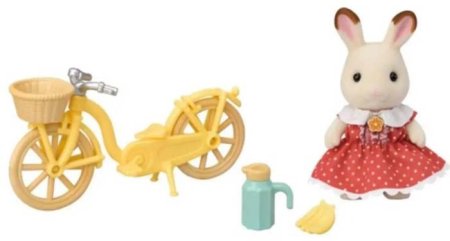 Sylvanian Families Набор "Велосипед и Шоколадная крольчонок"