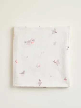 Пелёнка фланелевая BUBA KIDS, Песня Севера, 95х115