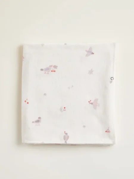 Пелёнка фланелевая BUBA KIDS, Песня Севера, 95х115